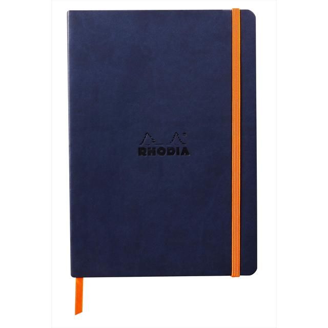 Clairefontaine Rhodiarama Softcover Notebook A5 Midnight