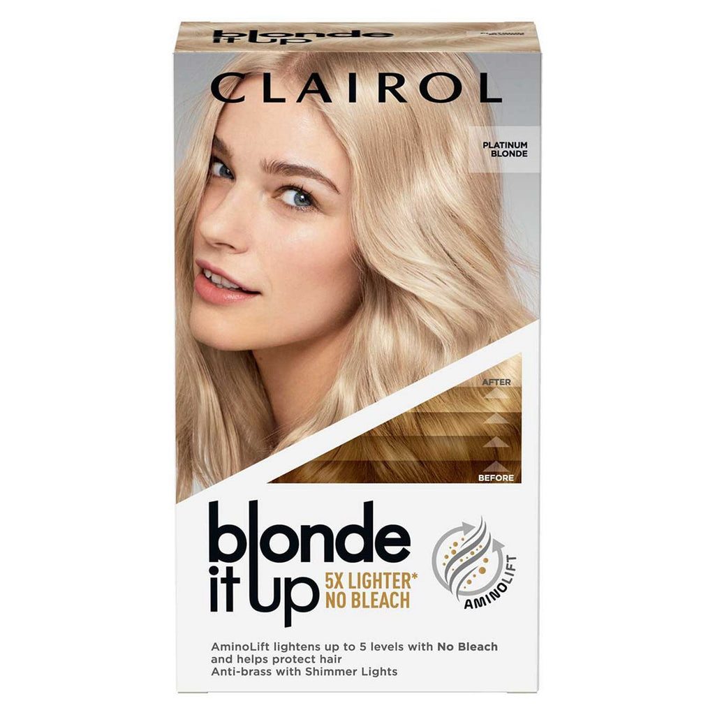 Clairol Blonde It Up Permanent High Lift No Bleach Platinum Blonde