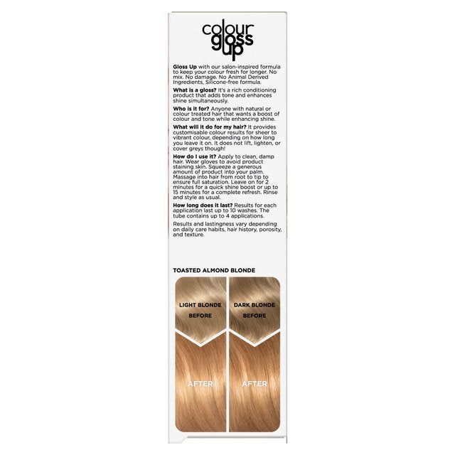 Clairol Colour Gloss Up Conditioner Toasted Almond Blonde