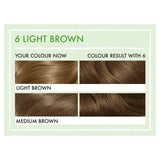 Clairol Natural Instincts Hair Dye 6 Light Brown