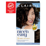 Clairol Nice'n Easy Cr&amp;egrave;me Natural Looking Oil-Infused Permanent Hair Dye Brown Black 3