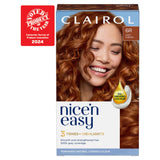 Clairol Nice'n Easy Cr&amp;egrave;me Natural Looking Oil-Infused Permanent Hair Dye Light Auburn 6R