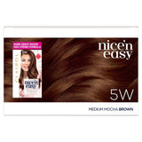 Clairol Nice'n Easy Creme Permanent Hair Dye  5W Medium Mocha Brown