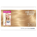 Clairol Nice'n Easy Hair Dye 10B Extra Light Beige Blonde