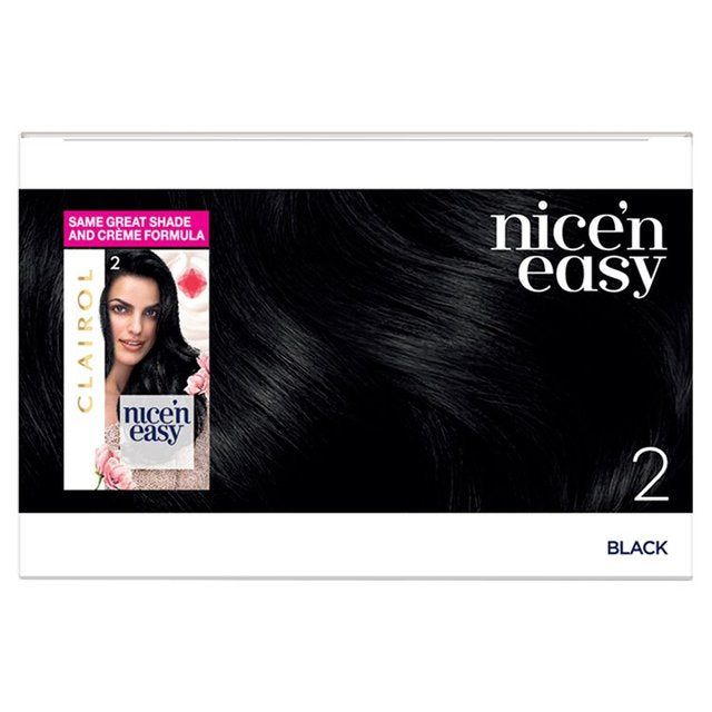 Clairol Nice'n Easy Hair Dye 2 Black