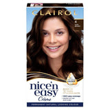 Clairol Nice'n Easy Hair Dye 4 Dark Brown