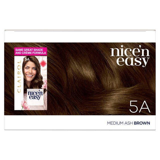 Clairol Nice'n Easy Hair Dye 5A Medium Ash Brown