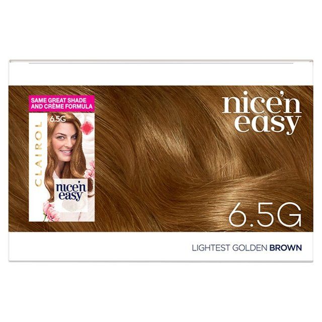 Clairol Nice'n Easy Hair Dye 6.5G Lightest Golden Brown