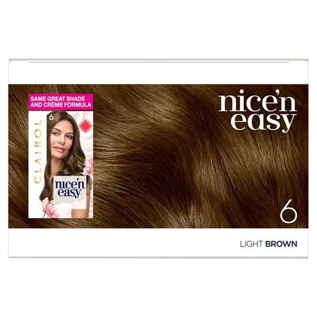 Clairol Nice'n Easy Hair Dye 6 Light Brown