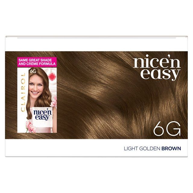 Clairol Nice'n Easy Hair Dye 6G Light Golden Brown