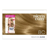 Clairol Nice'n Easy Hair Dye 8C Medium Cool Blonde