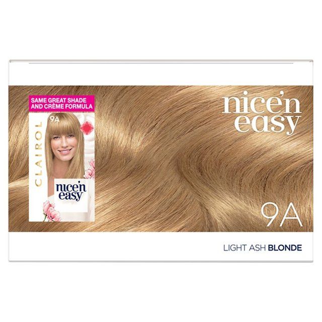 Clairol Nice'n Easy Hair Dye 9A Light Ash Blonde