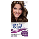 Clairol Nice'n Easy No Ammonia Hair Dye, 76 Light Gold Brown 75 Light Ash Brown