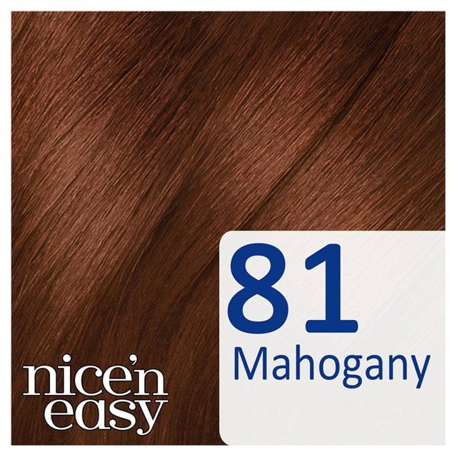 Clairol Nice'n Easy No Ammonia Hair Dye 81 Mahogany