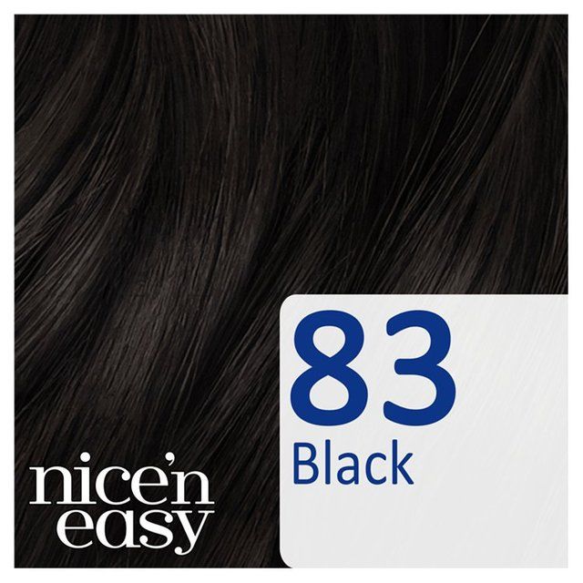 Clairol Nice'n Easy No Ammonia Hair Dye 83 Natural Black