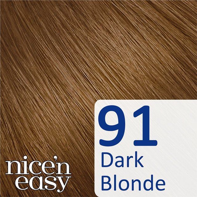 Clairol Nice'n Easy No Ammonia Hair Dye 91 Dark Blonde