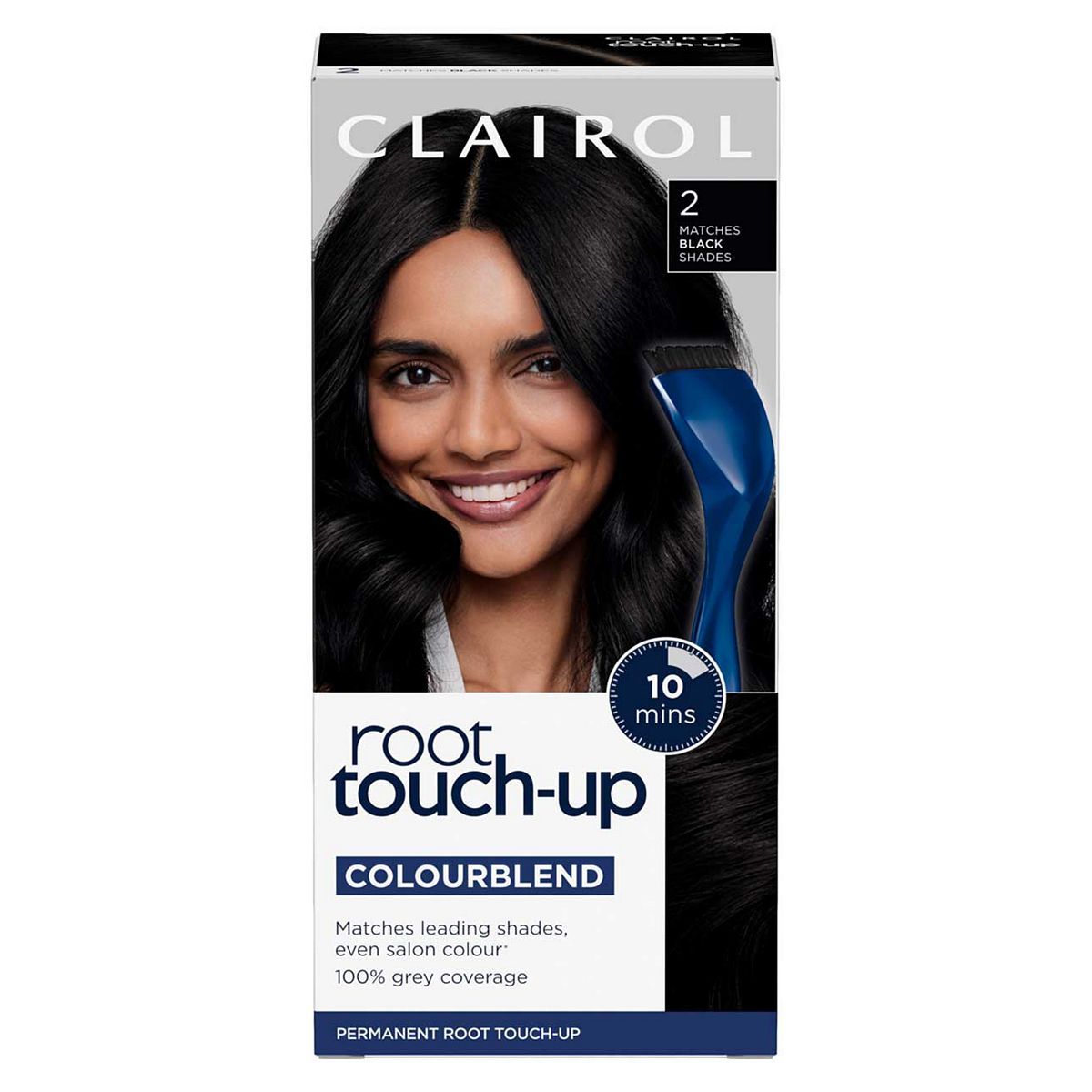 Clairol Root Touch-Up Permanent Hair Dye 2 Black 30ml