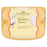 Clarence Court Free Range White Duck Eggs   6 per pack