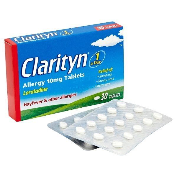 Clarityn Allergy &amp;amp; Hayfever Prescription Strength 30 Tablets