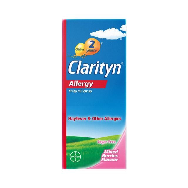 Clarityn Kids Allergy Syrup Mixed Berries   60ml