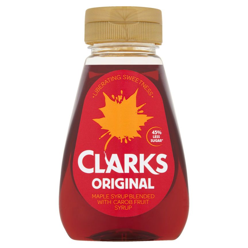 Clarks Original Maple &amp;amp; Carob Syrup