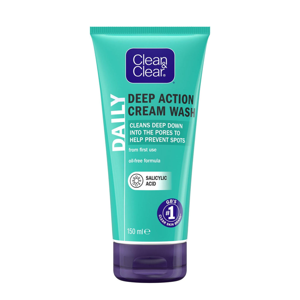 Clean & Clear Deep Action Cream Wash 150ml