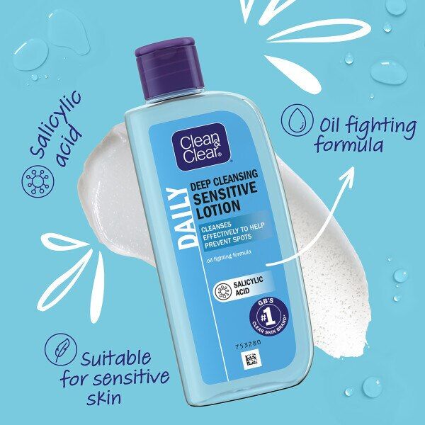 Clean & Clear Sensitive Cleansing Lotion 200ml