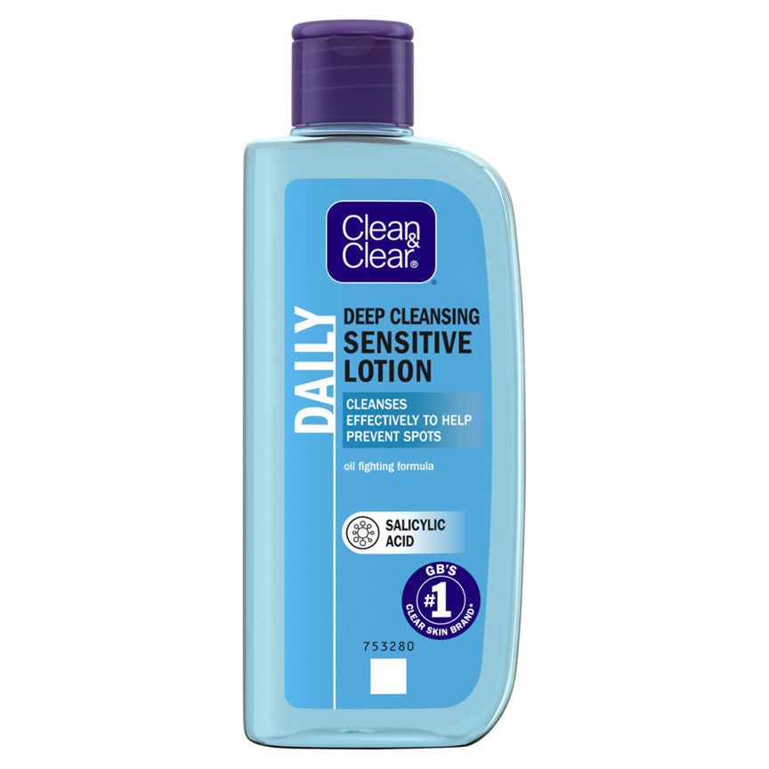 Clean & Clear Sensitive Skin Deep Cleansing Lotion