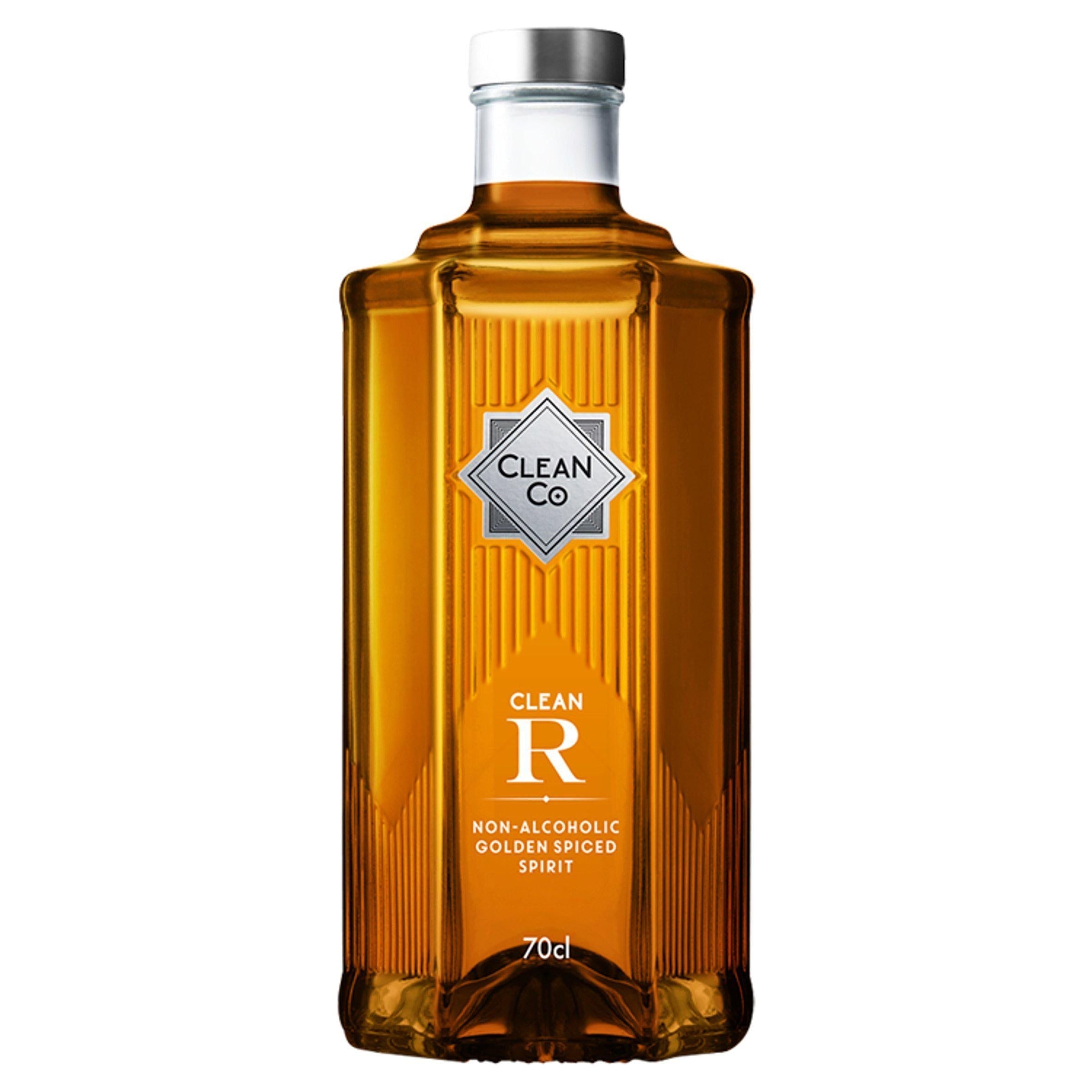 Clean Co Clean R Non-&amp;shy;Alcoholic Golden Spiced Spirit 70cl