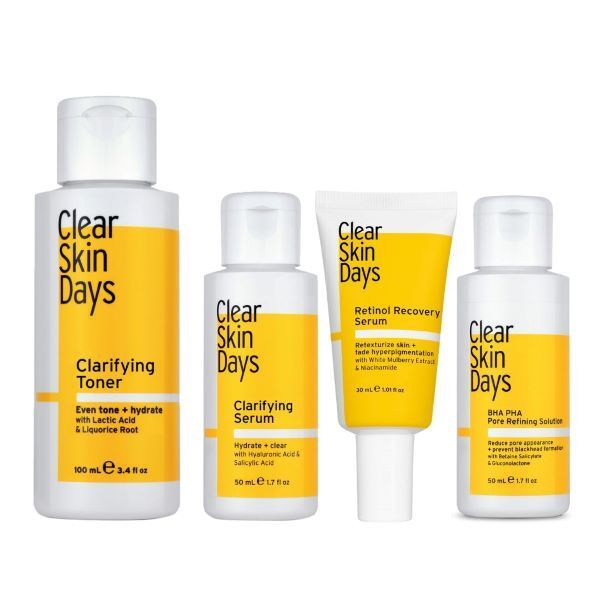 Clear Skin Days Brightening Skincare Routine Bundle