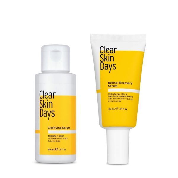 Clear Skin Days Skin Cycling Evening Routine Bundle