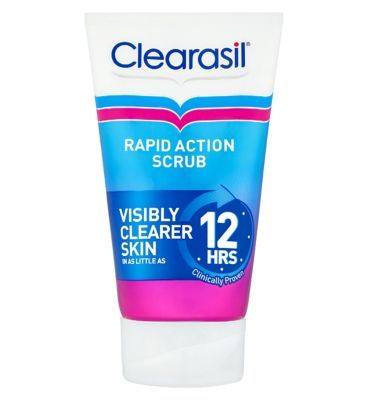 Clearasil Rapid Action Acne Exfoliating Face Scrub - 125ml