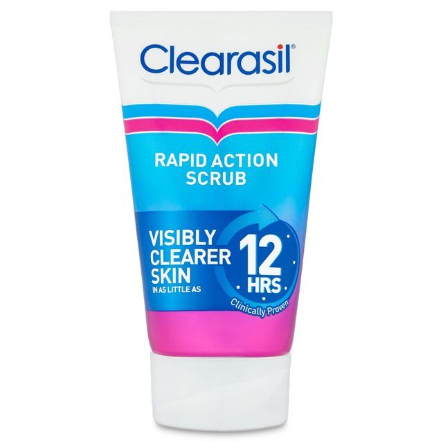 Clearasil Rapid Action Acne Exfoliating Face Scrub   125ml