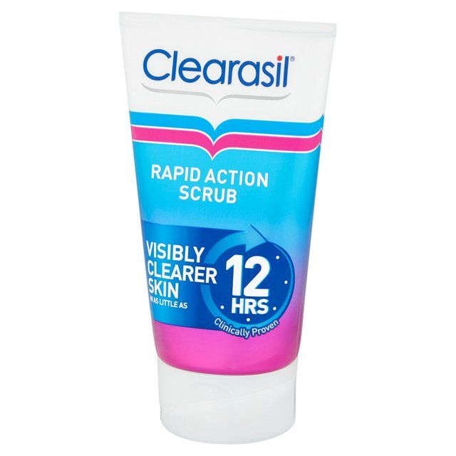 Clearasil Rapid Action Acne Exfoliating Face Scrub   125ml