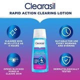 Clearasil Rapid Action Deep Pore Face Wash Acne Toner 200ml