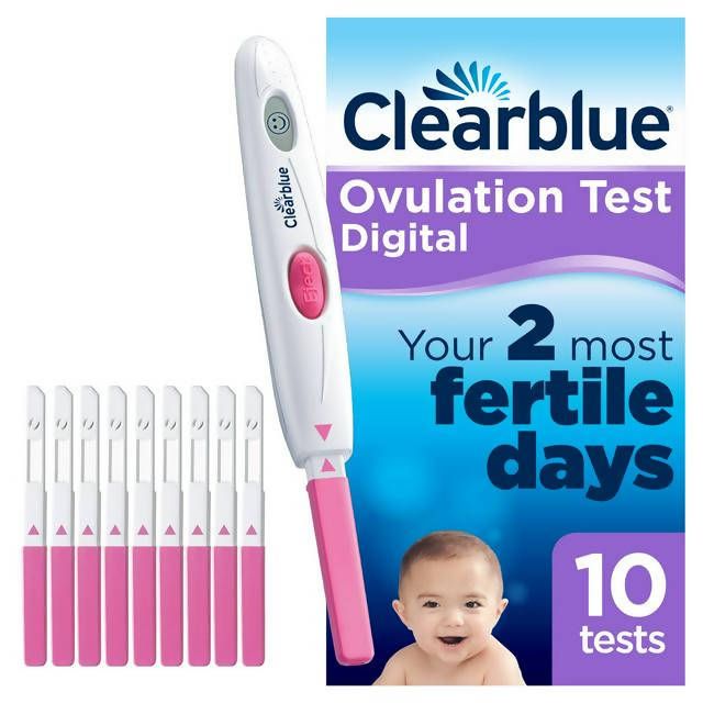 Clearblue Digital Ovulation Test Kit (OPK) x10