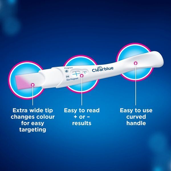 Clearblue Double Check &amp;amp; Date Combo Pregnancy Tests -2 Tests