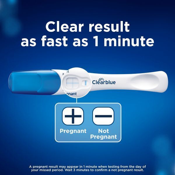 Clearblue Double Check &amp;amp; Date Combo Pregnancy Tests -2 Tests