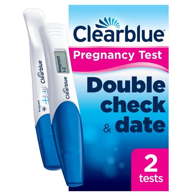 Clearblue Pregnancy Test Check & Date   2 per pack