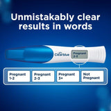 Clearblue Pregnancy Test Check &amp;amp; Date   2 per pack