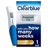 Clearblue Pregnancy Test with Weeks Indicator Tells You How Many Weeks 1 Digital Test