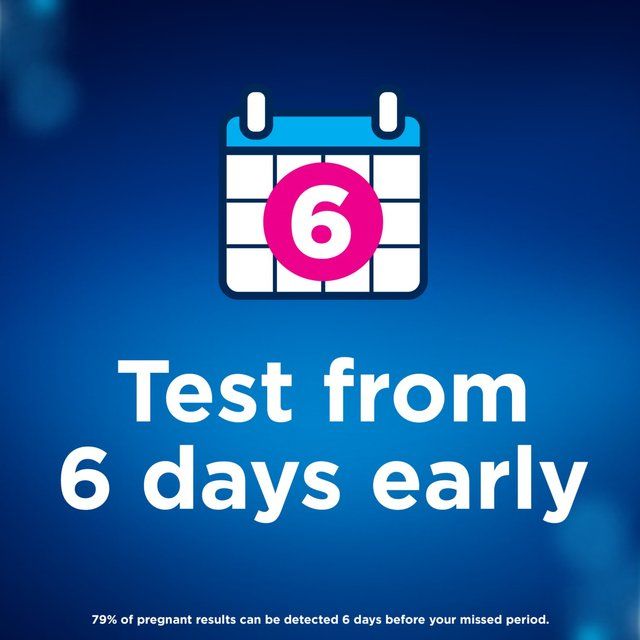 Clearblue Visual Early Detection Pregnancy Test   2 per pack