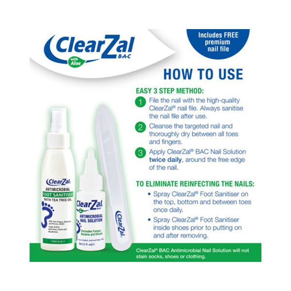 ClearZal Complete Foot &amp;amp; Nail Treament