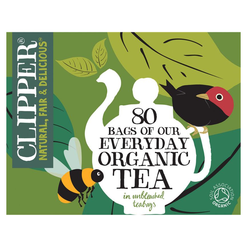 Clipper Organic Everyday Tea 80 Tea bags