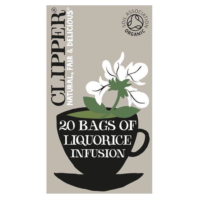 Clipper Organic Liquorice Teabags   20 per pack