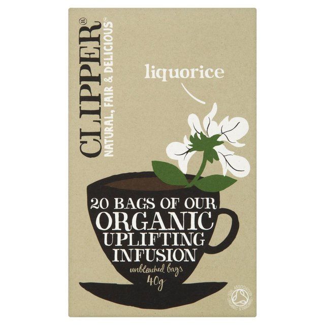 Clipper Organic Liquorice Teabags   20 per pack