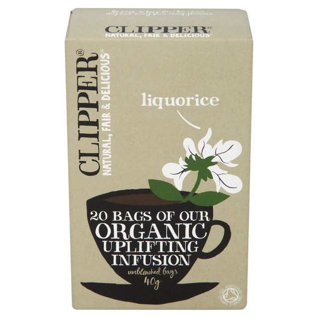 Clipper Organic Liquorice Teabags   20 per pack