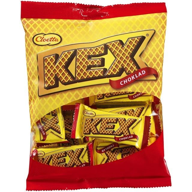 Cloetta Kex Choklad Chocolate Filled Mini Wafers   156g