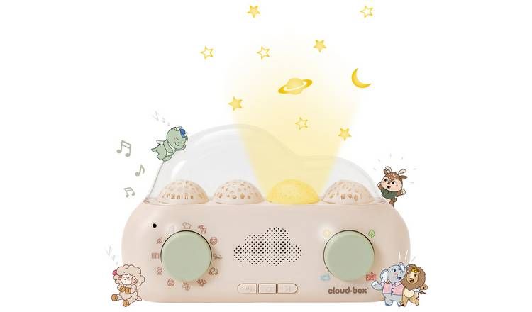 Cloud B CloudBox Story Telling Night Light Projector Soother