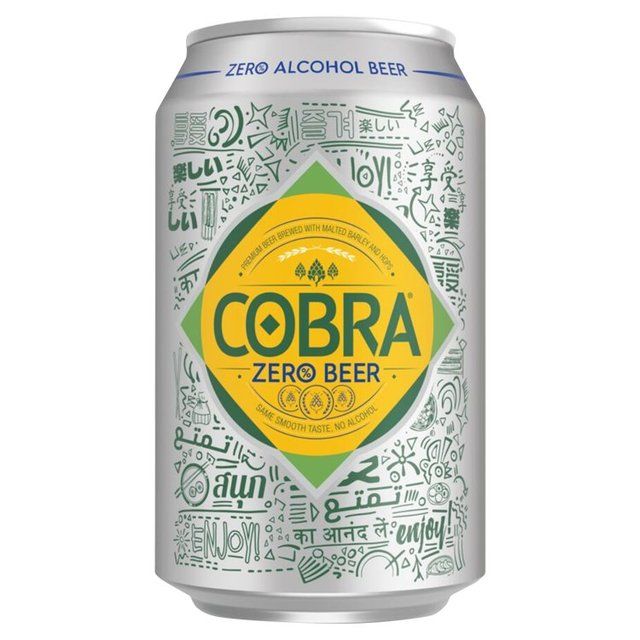 Cobra Zero Premium Alcohol Free Beer   4 x 330ml